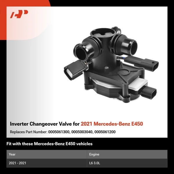 Inverter Changeover Valve for 2021 Mercedes-Benz E450