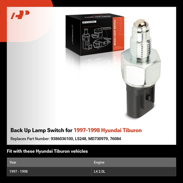 Back Up Lamp Switch for 1997-1998 Hyundai Tiburon