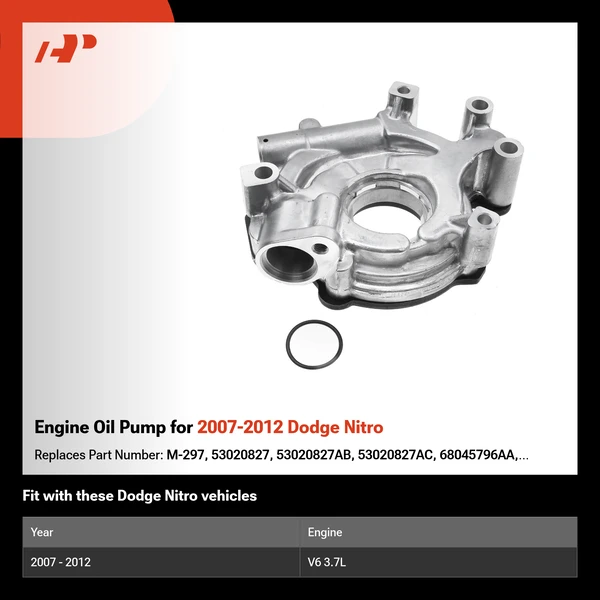 Engine Oil Pump for 2007-2012 Dodge Nitro