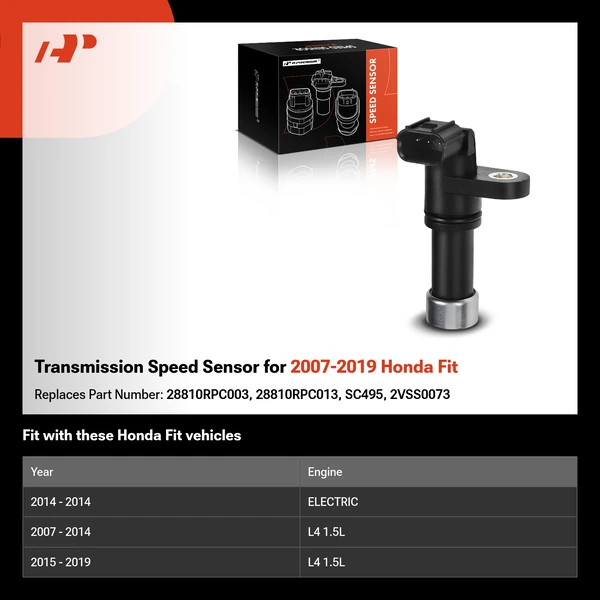 Transmission Speed Sensor for 2007-2019 Honda Fit