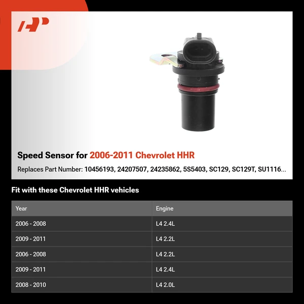 Speed Sensor for 2006-2011 Chevrolet HHR
