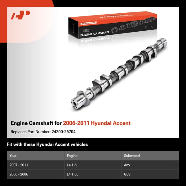 Engine Camshaft for 2006-2011 Hyundai Accent
