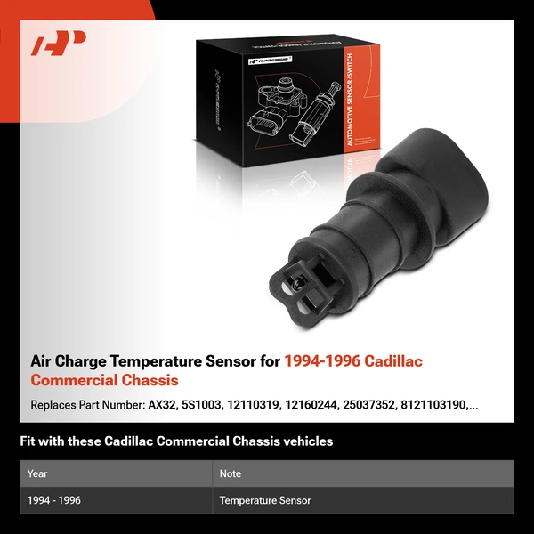 Air Charge Temperature Sensor for 1994-1996 Cadillac Commercial Chassis