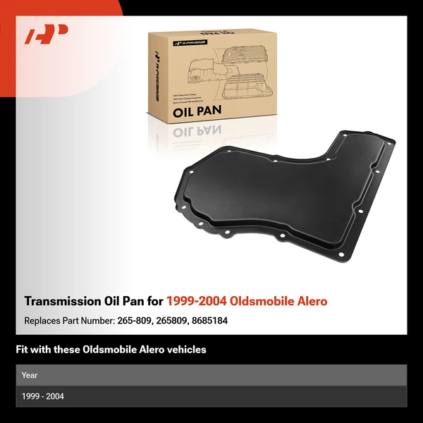 Transmission Oil Pan for 1999-2004 Oldsmobile Alero