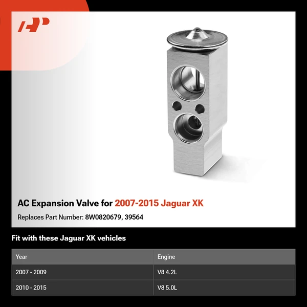 AC Expansion Valve for 2007-2015 Jaguar XK