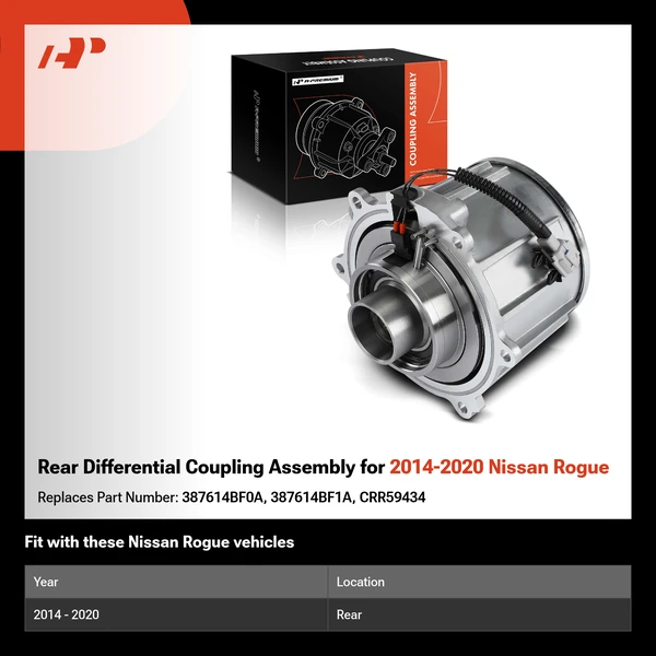 Rear Differential Coupling Assembly for 2014-2020 Nissan Rogue