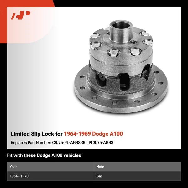 Limited Slip Lock for 1964-1969 Dodge A100
