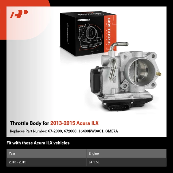 Throttle Body for 2013-2015 Acura ILX