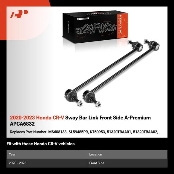 2020-2023 Honda CR-V Sway Bar Link Front Side A-Premium APCA6832