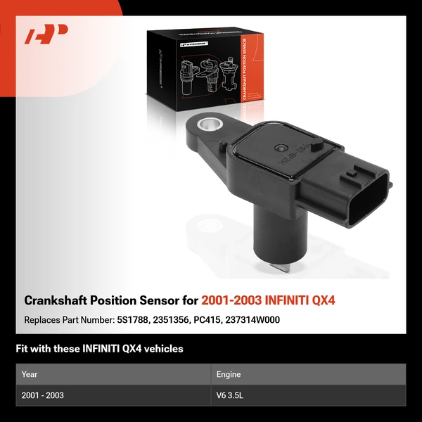 Crankshaft Position Sensor for 2001-2003 INFINITI QX4