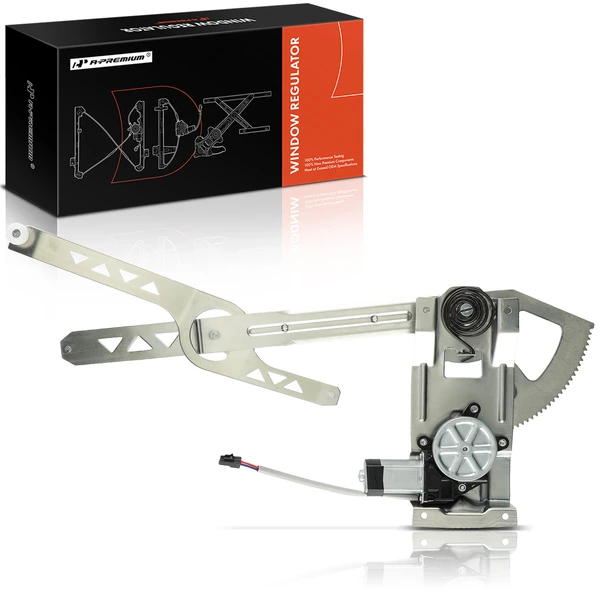 1-Pc Power Window Regulator and Motor Assembly Front Right Passenger Side Electric with Motor A-Premium APWR1403