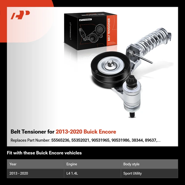 Belt Tensioner for 2013-2020 Buick Encore