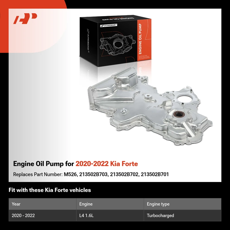 Engine Oil Pump for 2020-2022 Kia Forte