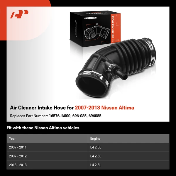Air Cleaner Intake Hose for 2007-2013 Nissan Altima