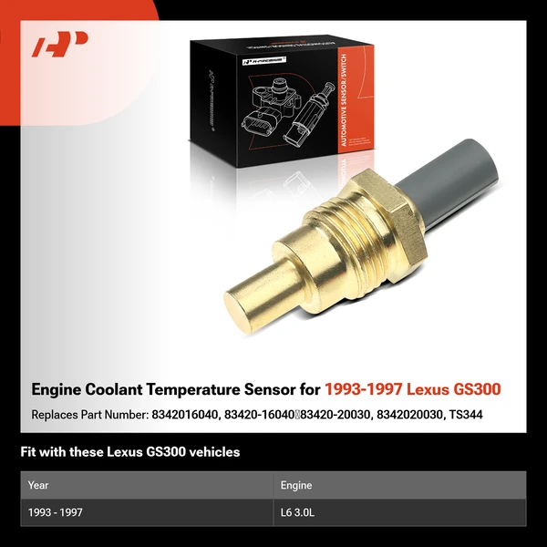 Engine Coolant Temperature Sensor for 1993-1997 Lexus GS300