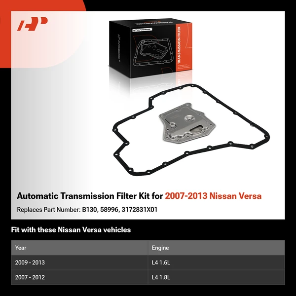 Automatic Transmission Filter Kit for 2007-2013 Nissan Versa