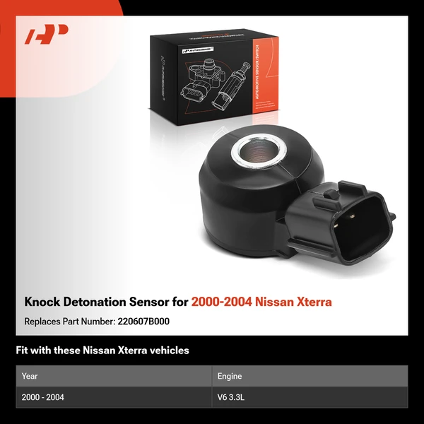 Knock Detonation Sensor for 2000-2004 Nissan Xterra