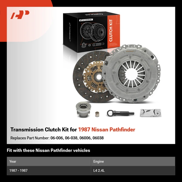 Transmission Clutch Kit for 1987 Nissan Pathfinder