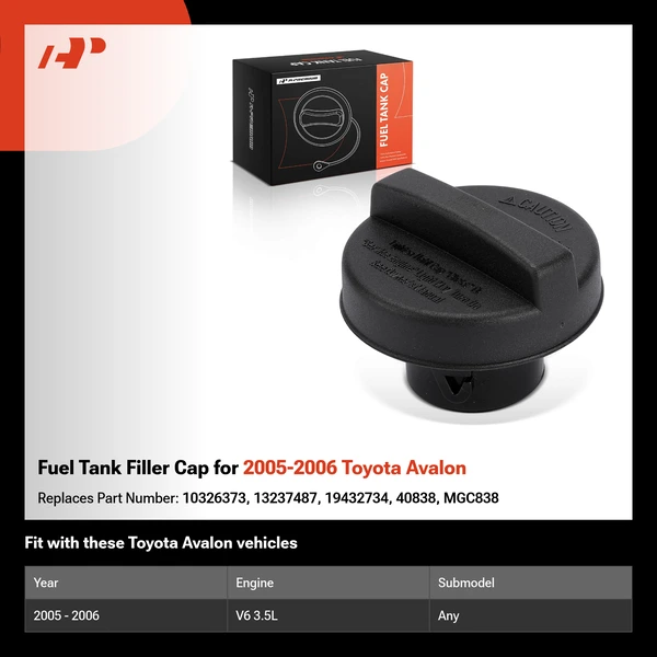 Fuel Tank Filler Cap for 2005-2006 Toyota Avalon