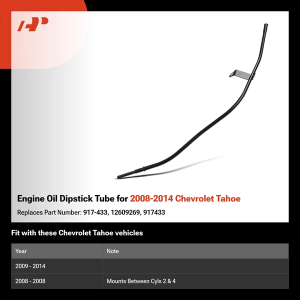 Engine Oil Dipstick Tube for 2008-2014 Chevrolet Tahoe