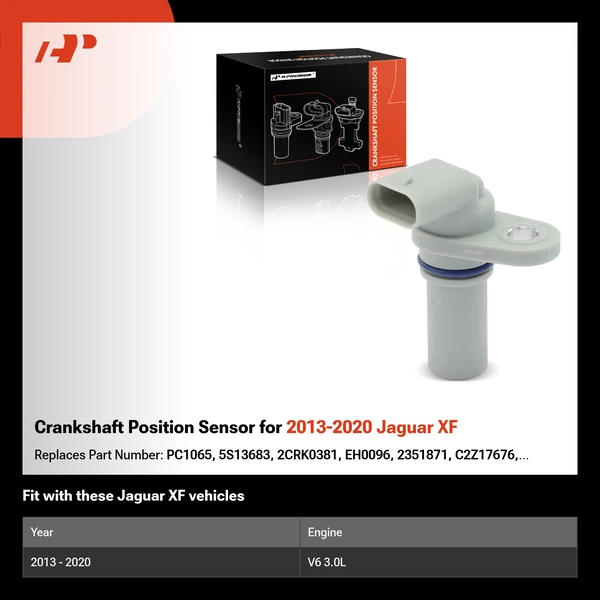 Crankshaft Position Sensor for 2013-2020 Jaguar XF