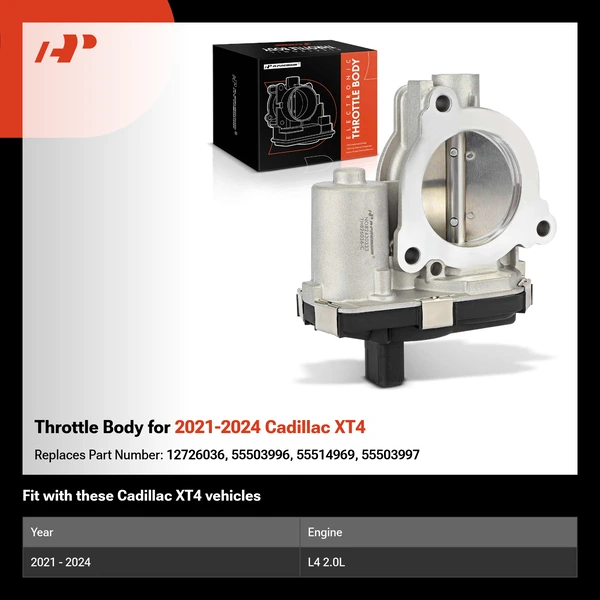 Throttle Body for 2021-2024 Cadillac XT4