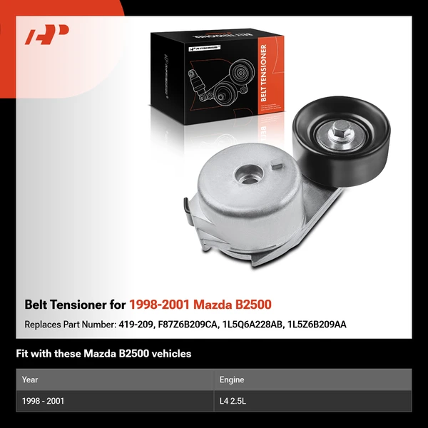 Belt Tensioner for 1998-2001 Mazda B2500