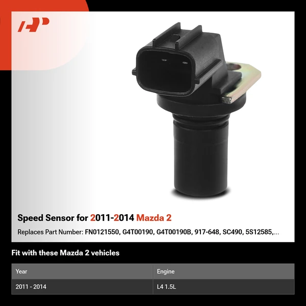 Speed Sensor for 2011-2014 Mazda 2