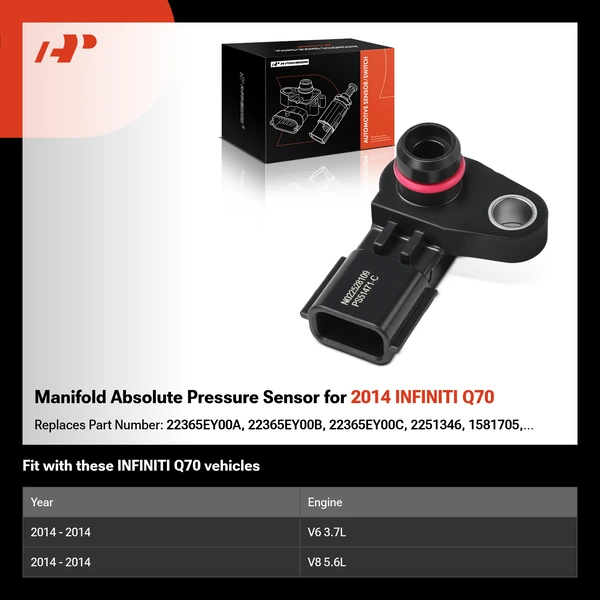 Manifold Absolute Pressure Sensor for 2014 INFINITI Q70