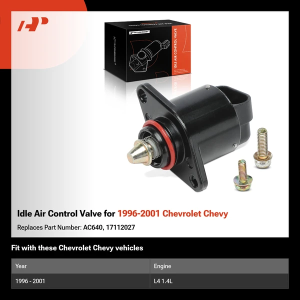 Idle Air Control Valve for 1996-2001 Chevrolet Chevy