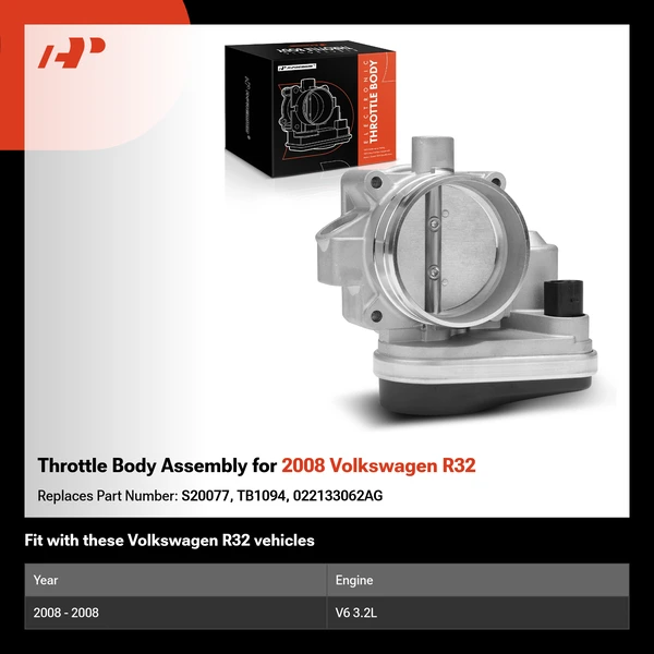 Throttle Body Assembly for 2008 Volkswagen R32
