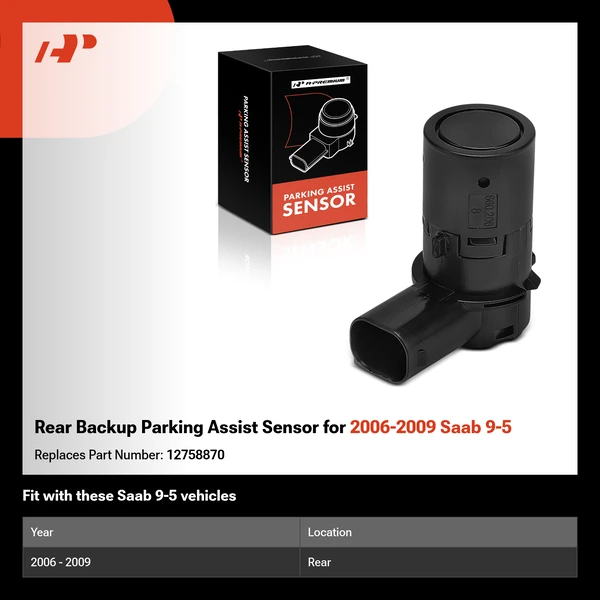 Rear Backup Parking Assist Sensor for 2006-2009 Saab 9-5
