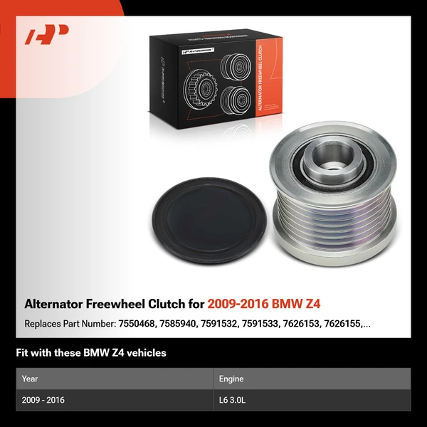 Alternator Freewheel Clutch for 2009-2016 BMW Z4