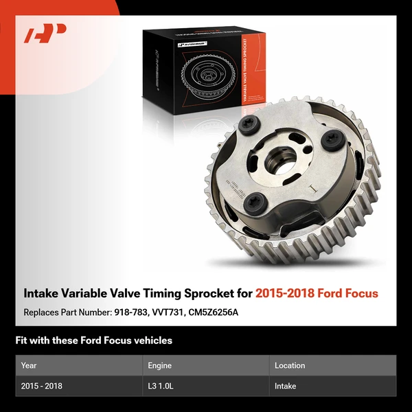Intake Variable Valve Timing Sprocket for 2015-2018 Ford Focus