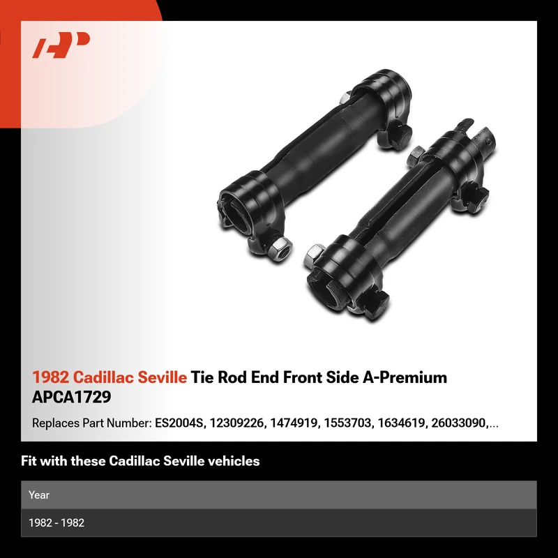 1982 Cadillac Seville Tie Rod End Front Side A-Premium APCA1729