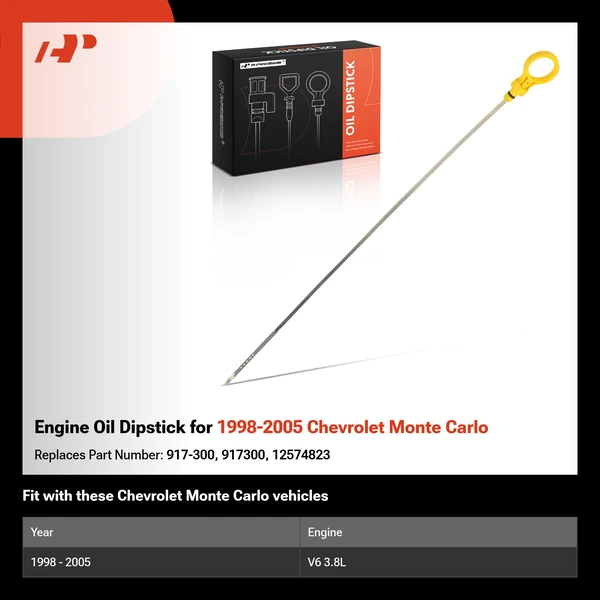 Engine Oil Dipstick for 1998-2005 Chevrolet Monte Carlo