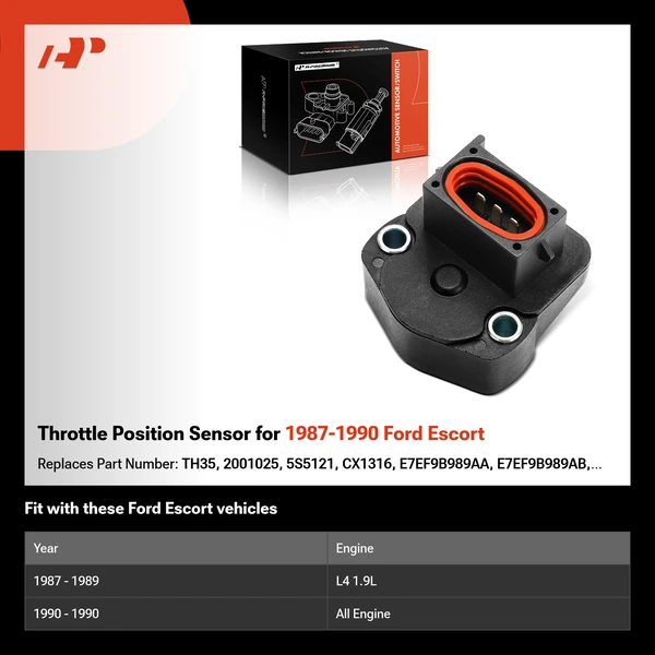 Throttle Position Sensor for 1987-1990 Ford Escort