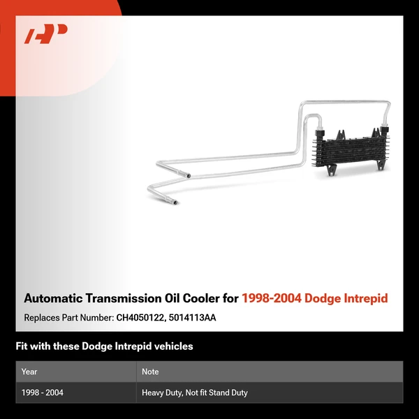 Automatic Transmission Oil Cooler for 1998-2004 Dodge Intrepid
