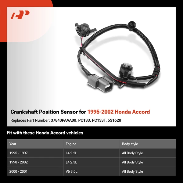 Crankshaft Position Sensor for 1995-2002 Honda Accord