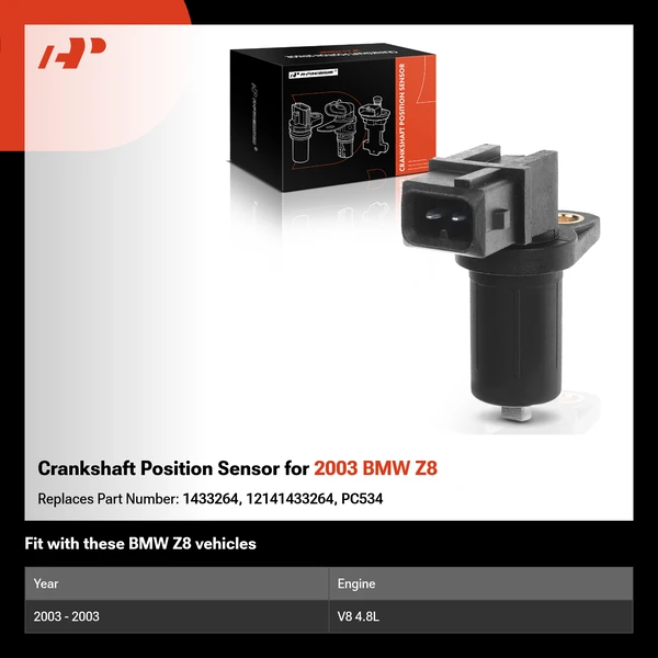 Crankshaft Position Sensor for 2003 BMW Z8