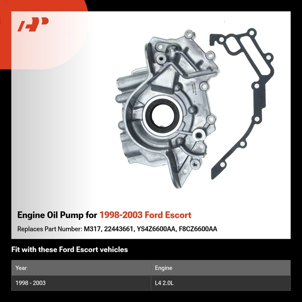 Engine Oil Pump for 1998-2003 Ford Escort