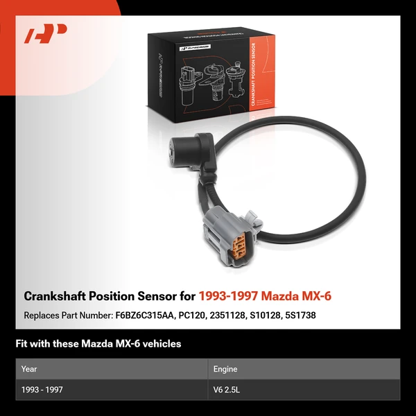 Crankshaft Position Sensor for 1993-1997 Mazda MX-6