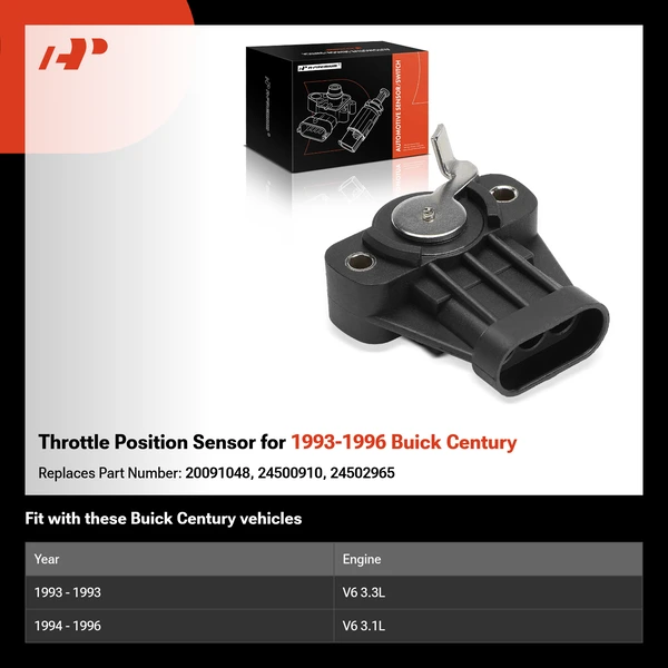 Throttle Position Sensor for 1993-1996 Buick Century