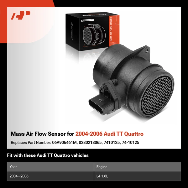 Mass Air Flow Sensor for 2004-2006 Audi TT Quattro