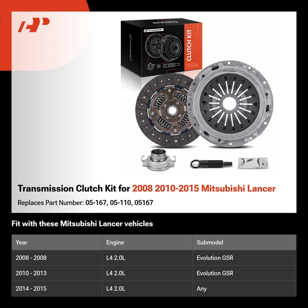 Transmission Clutch Kit for 2008 2010-2015 Mitsubishi Lancer