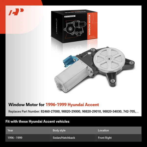 Window Motor for 1996-1999 Hyundai Accent