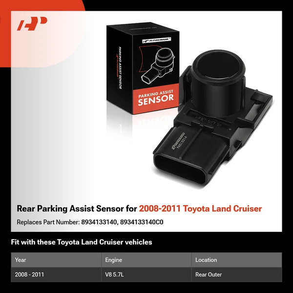 Rear Parking Assist Sensor for 2008-2011 Toyota Land Cruiser