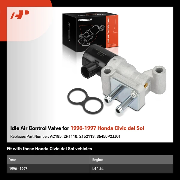 Idle Air Control Valve for 1996-1997 Honda Civic del Sol