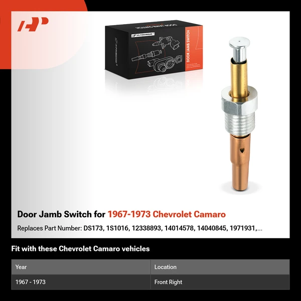 Door Jamb Switch for 1967-1973 Chevrolet Camaro