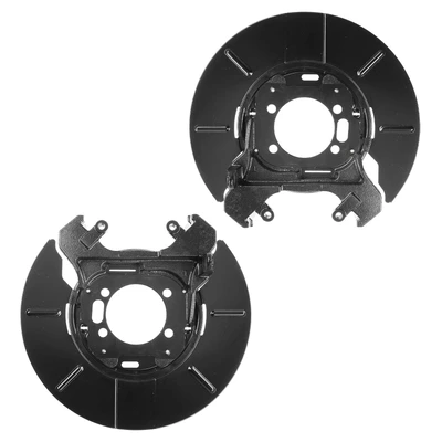 2 Pcs Rear Brake Dust Splash Shield for 2001-2007 Dodge Caravan